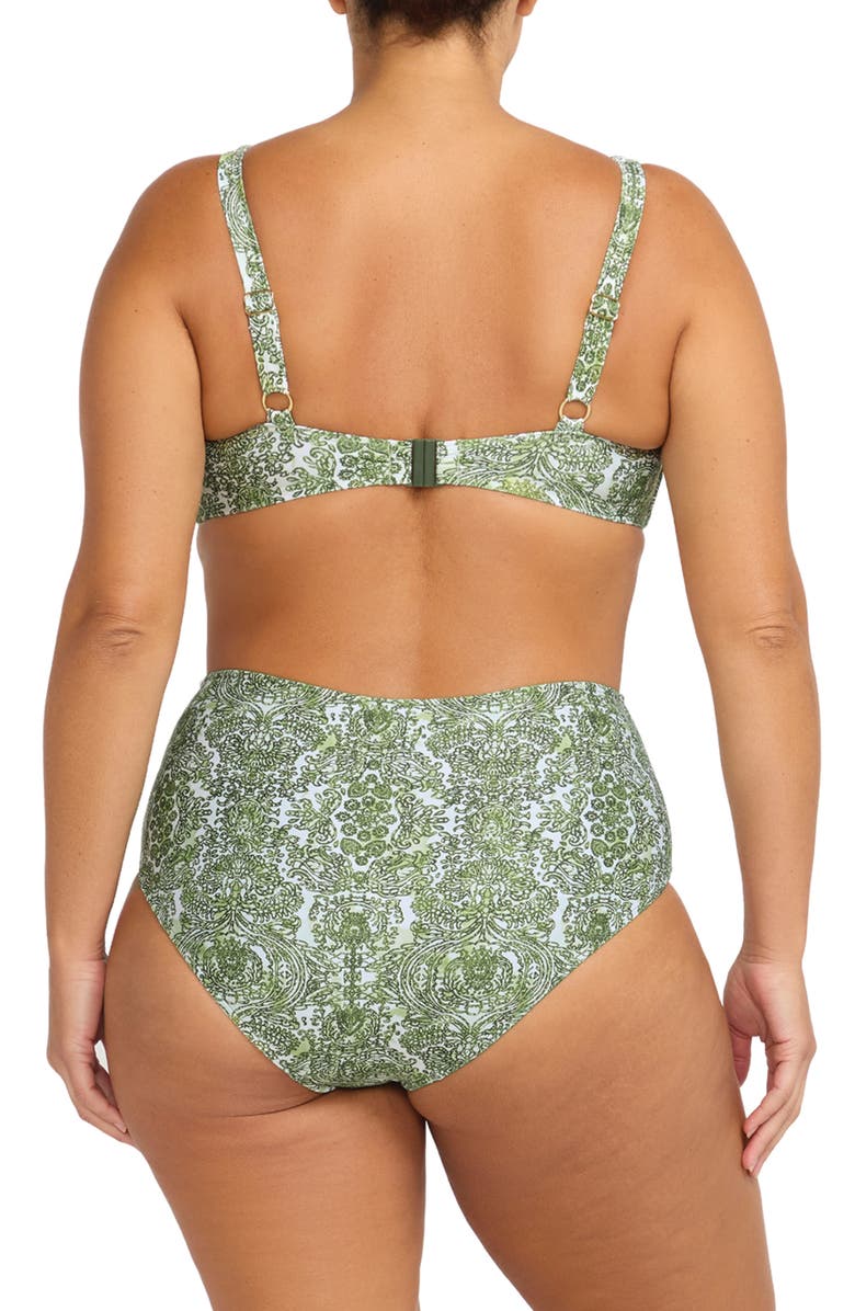 Artesands Mudlahara Mondrian High Waist Reversible Bikini Bottoms, Alternate, color, 