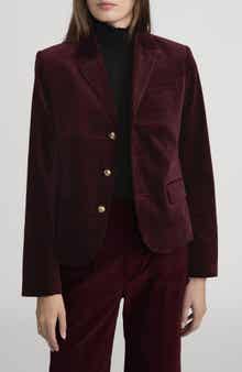 FRAME The Velvet Smart Blazer