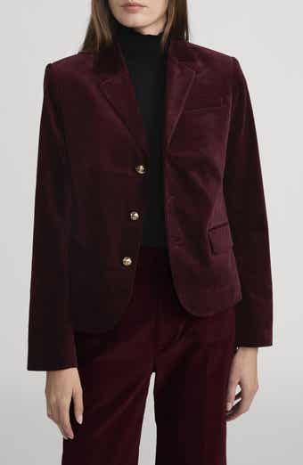 FRAME The Velvet Smart Blazer