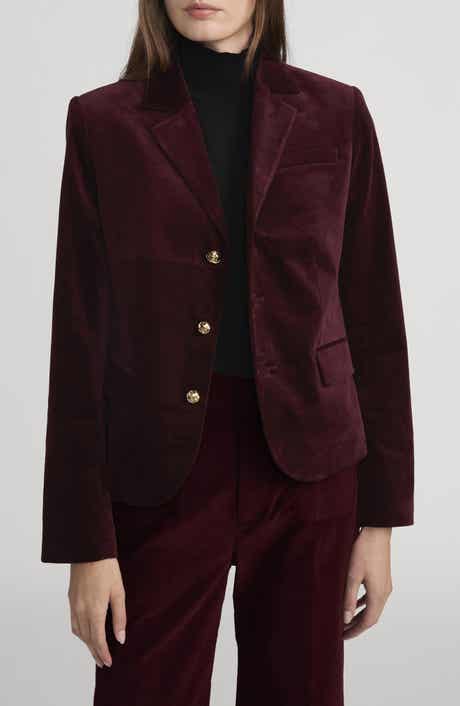 FRAME The Velvet Smart Blazer