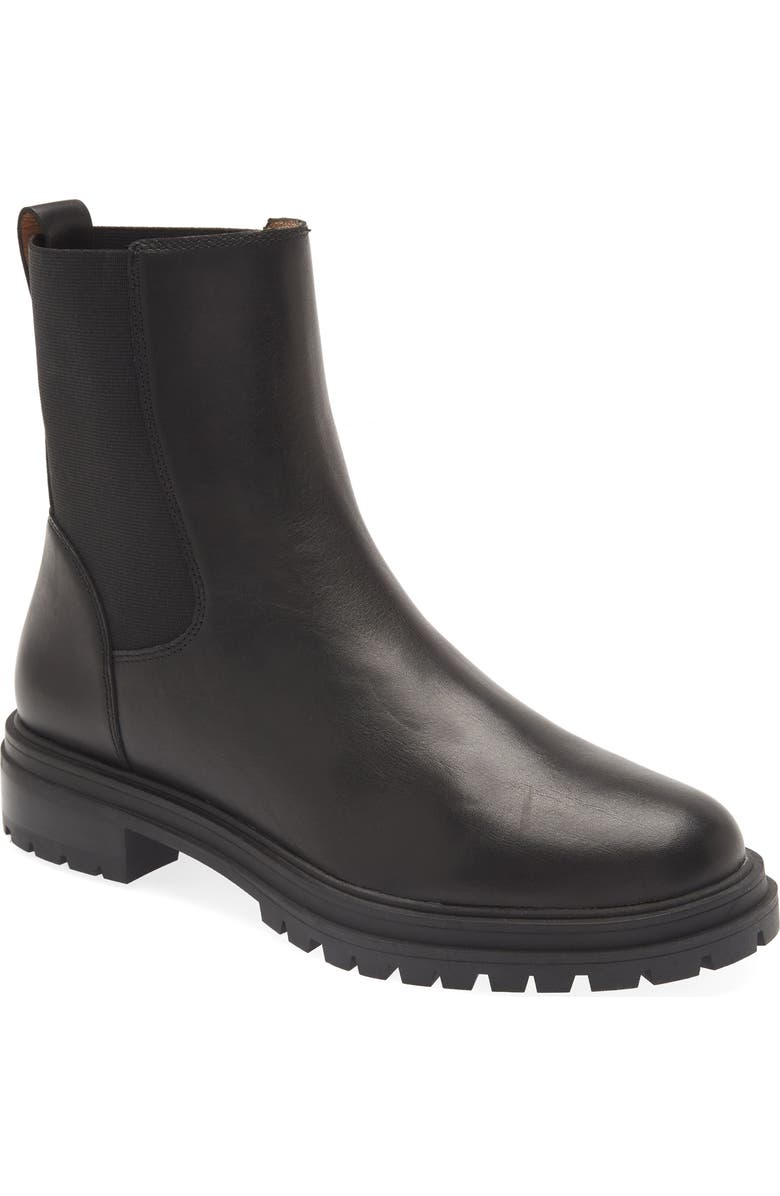 Madewell The Bradley Lug Sole Chelsea Boot, Main, color,