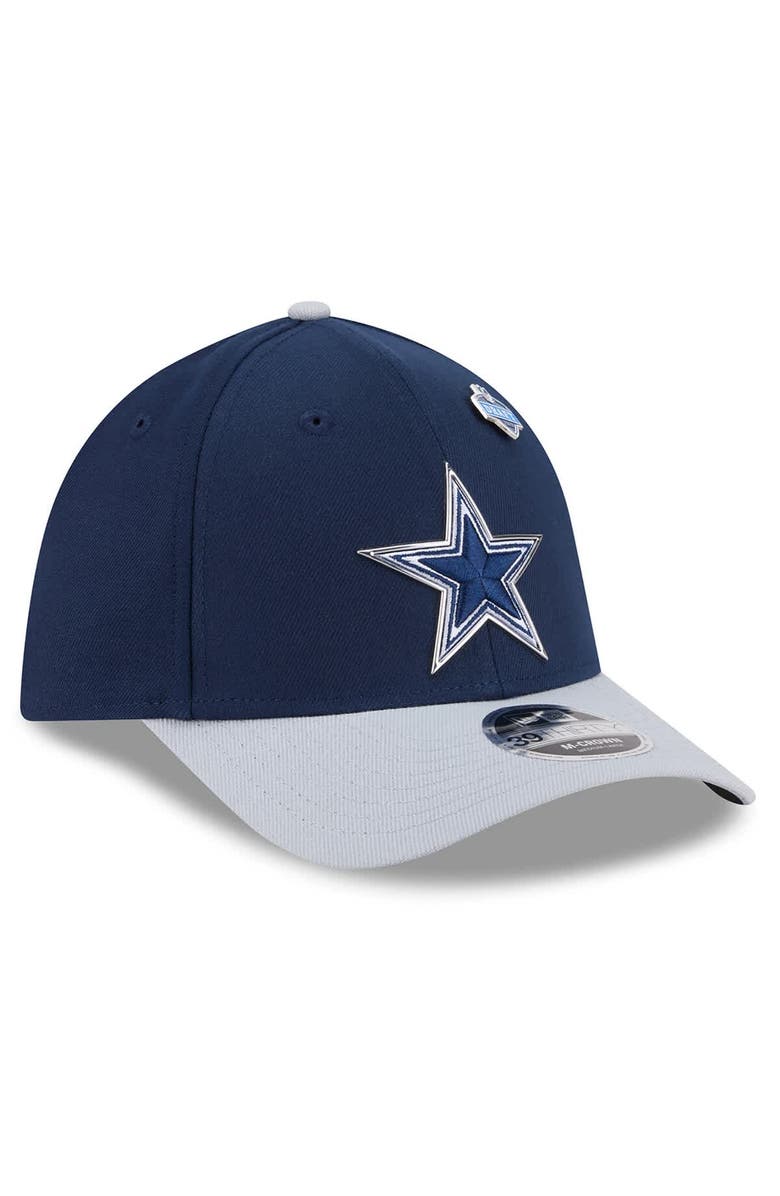 New Era Men's New Era  Navy/Silver Dallas Cowboys 2026 NFL Draft 39THIRTY M-Crown Flex Hat, Alternate, color, Navy