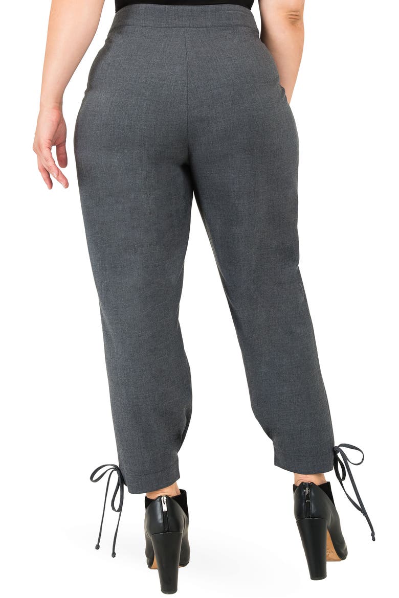 Robie Suiting Skinny Trousers, Alternate, color, CHARCOAL