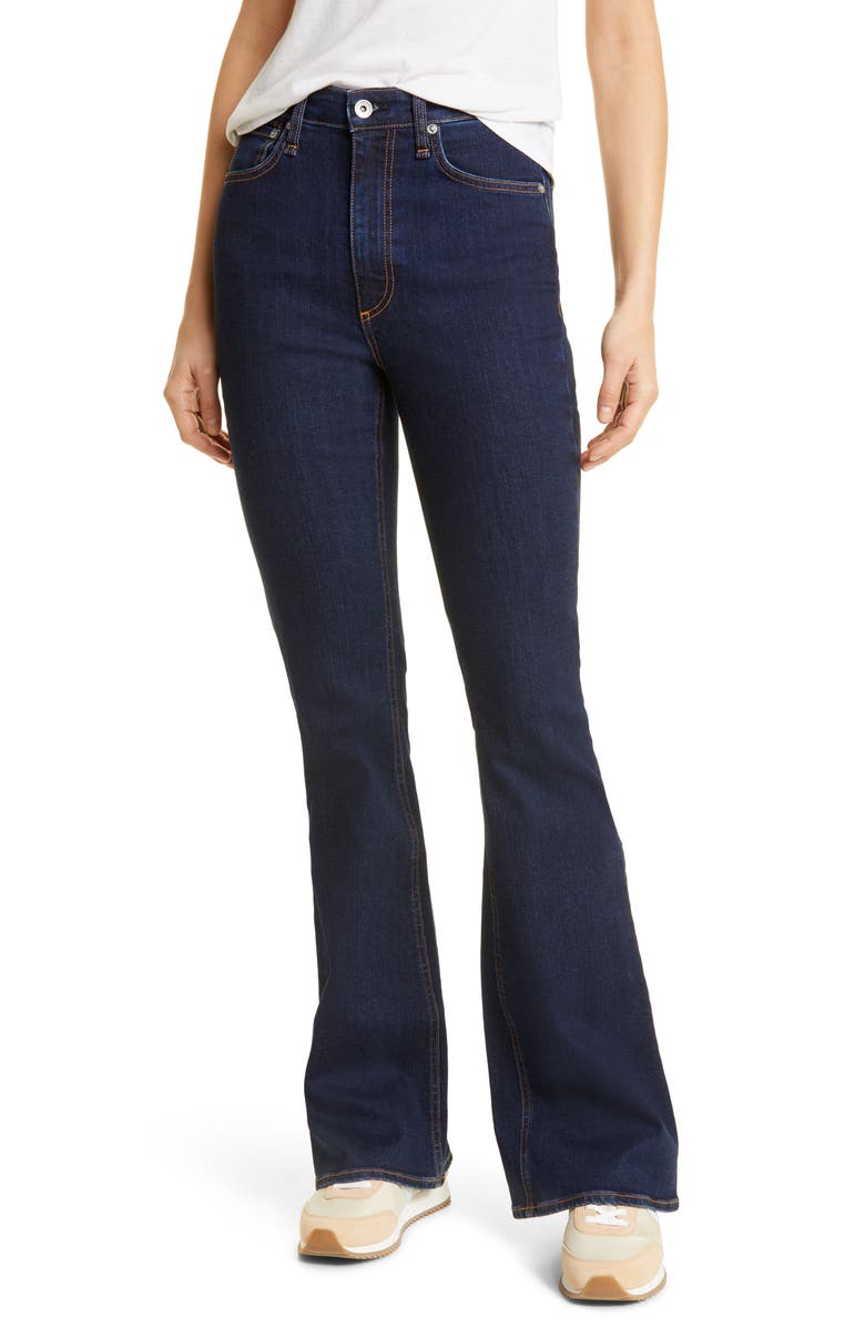 rag & bone Casey High Rise Flare Leg Jeans, Main, color, 