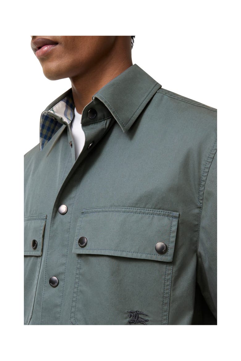 Relaxed Fit Tropical Gabardine Shirt, Alternate, color, Seafarer blue