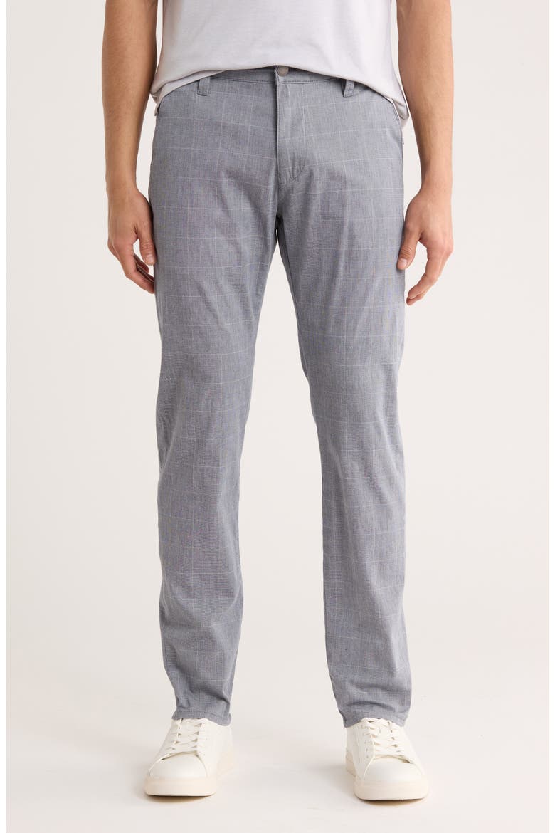 Milton Check Denver Chinos, Main, color, BLUE