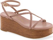 Stuart Weitzman Wovette Wedge Sandal