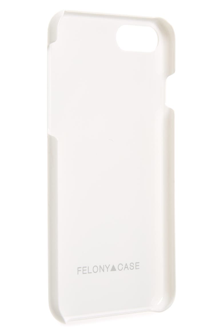 Genuine White Marble iPhone 6/6s/7/8 & 6/6s/7/8 Plus Case, Alternate, color, WHITE