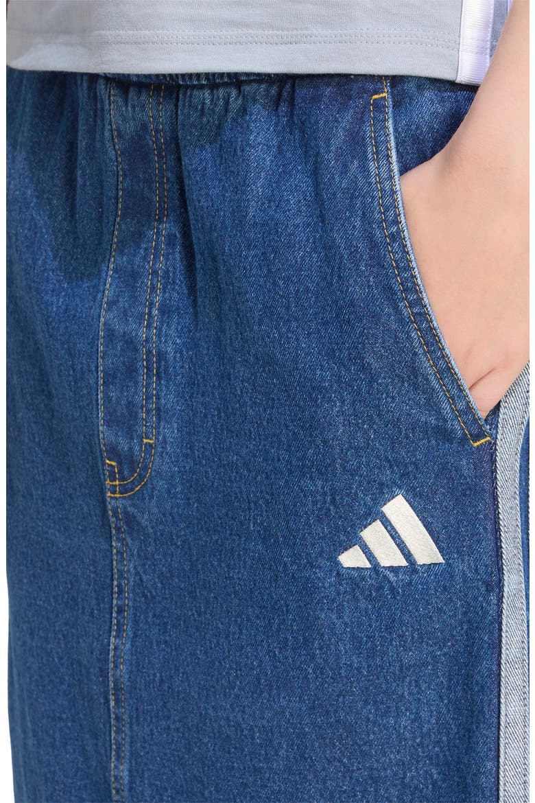 Denim Maxi Skirt, Alternate, color, PRELOVED INK