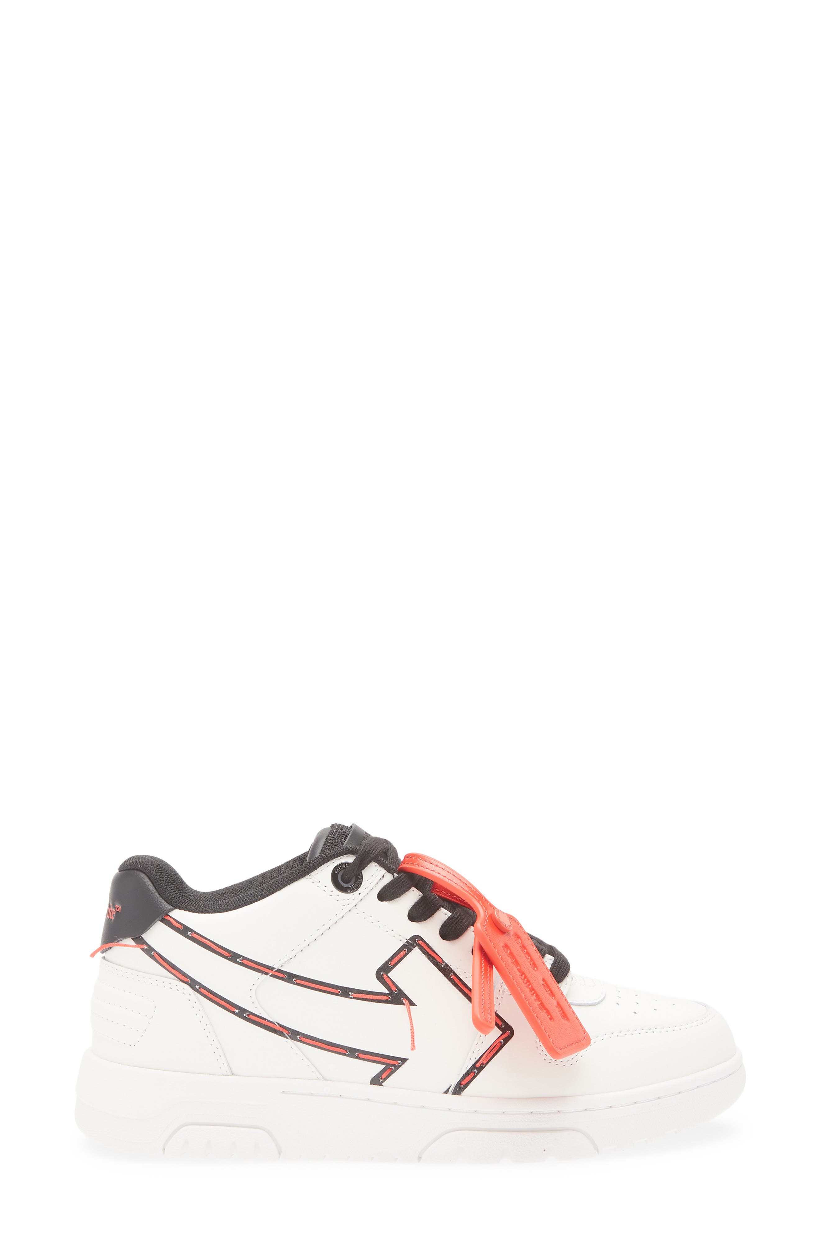 Off-White Out Of Office Sneaker, Alternate, color, White - Black