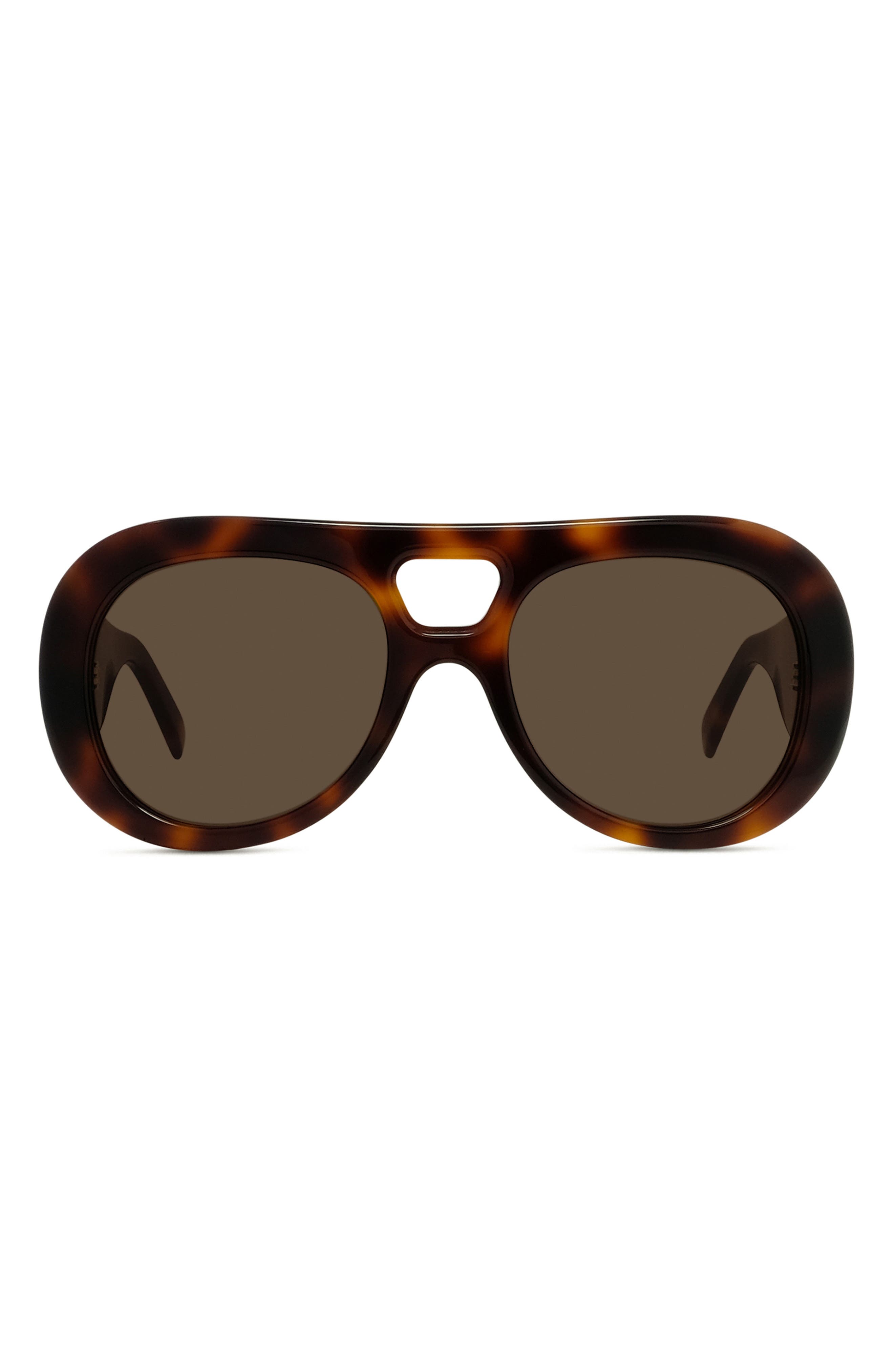 Женские солнцезащитные очки Givenchy Bold 53mm Gradient Round Sunglasses