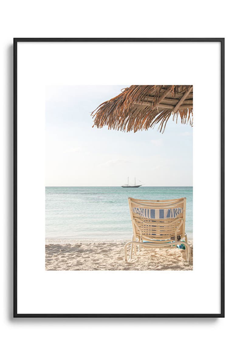 Travel Framed Art Print, Main, color, BLACK TONES