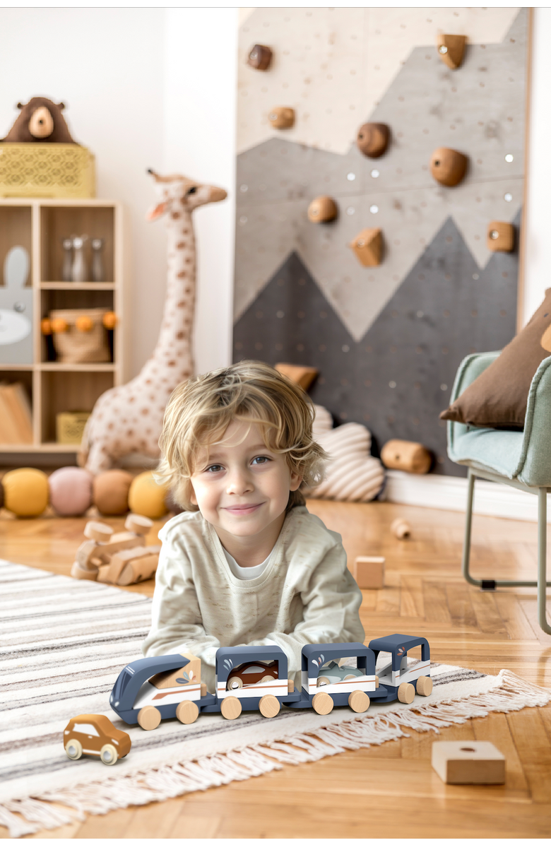 Speedy Monkey Train Vehicle Carrier, Alternate, color, Multi