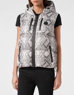 PLEIN SPORT Nylon Puffer Gilet Pitone Women