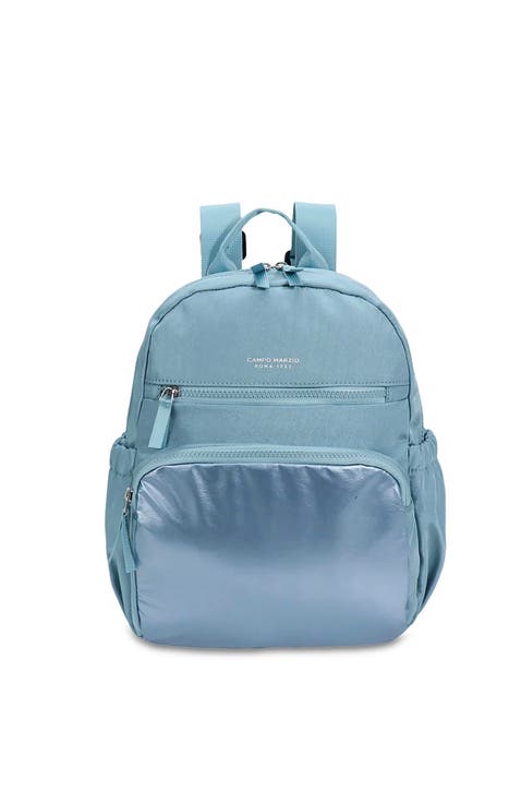 Ada Versatile Spacious Backpack With Zip Closure & Glossy Accents