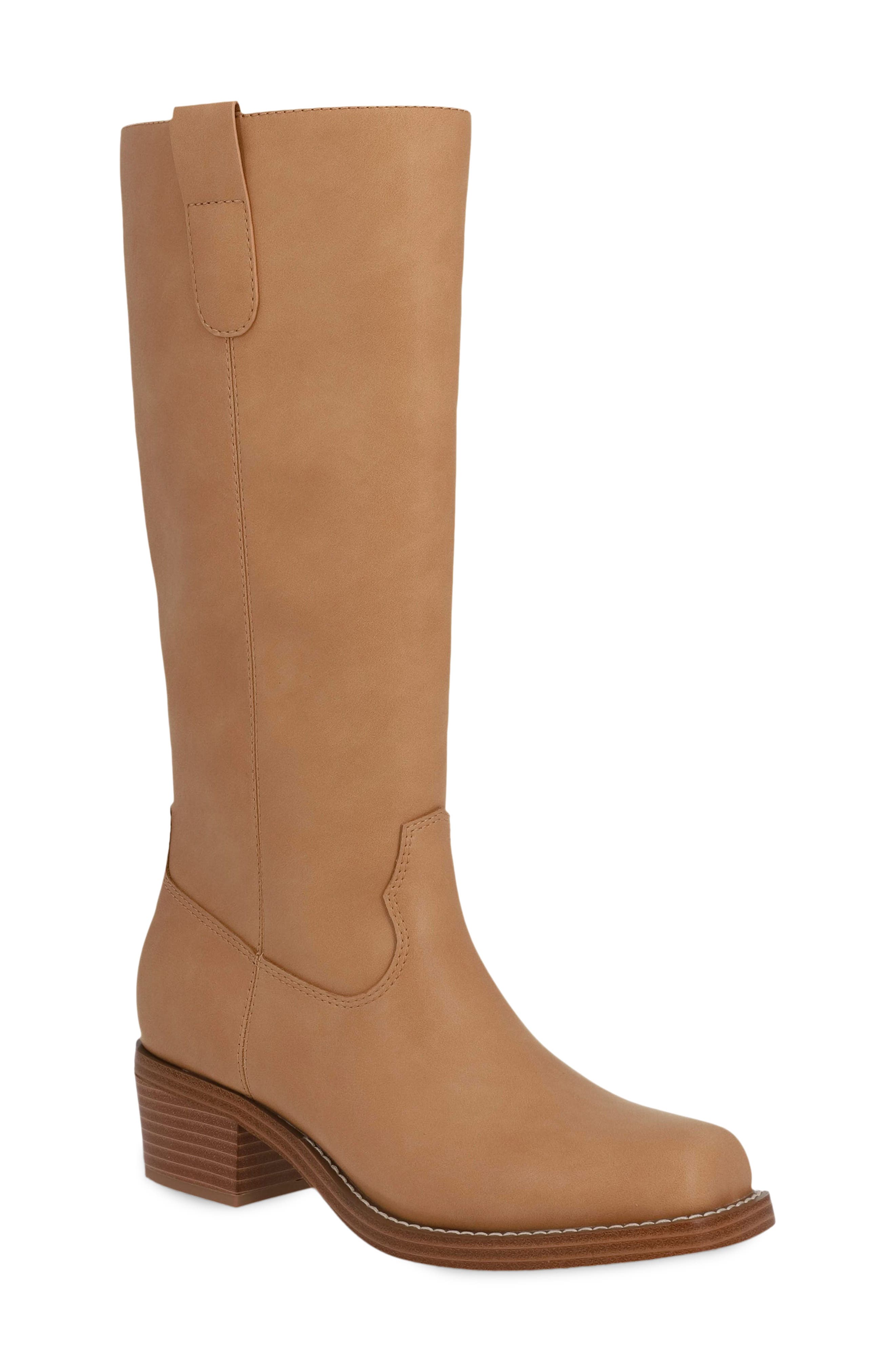MIA Duston Western Boot, Main, color, Beige Horizon