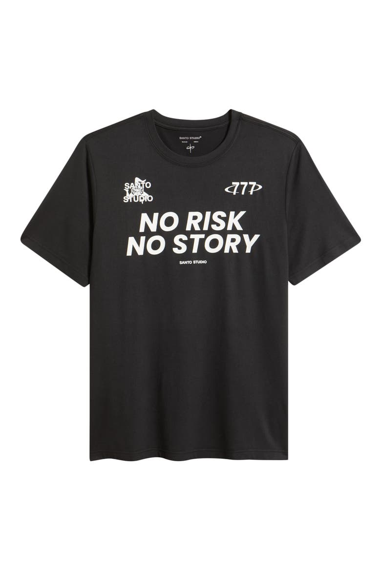Tempo No Risk Graphic T-Shirt, Alternate, color, BLACK