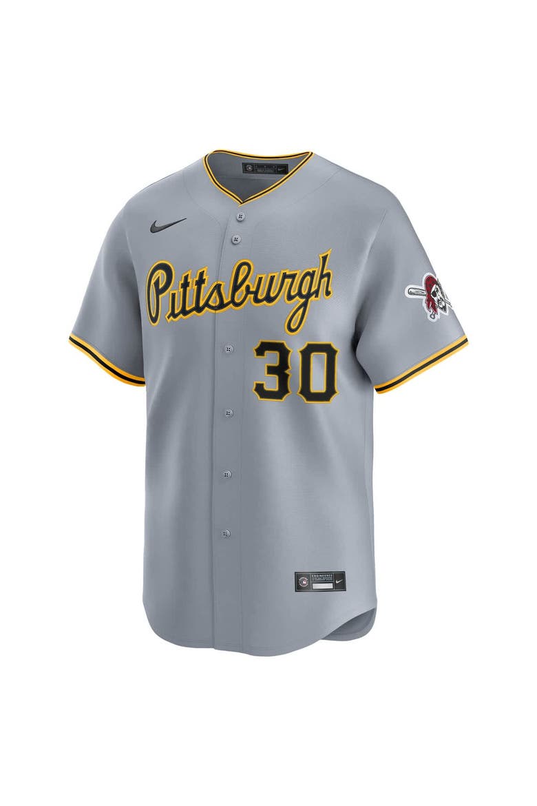 Men's Nike Paul Skenes Gray Pittsburgh Pirates Road Limited Player Jersey, Alternate, color, Gray