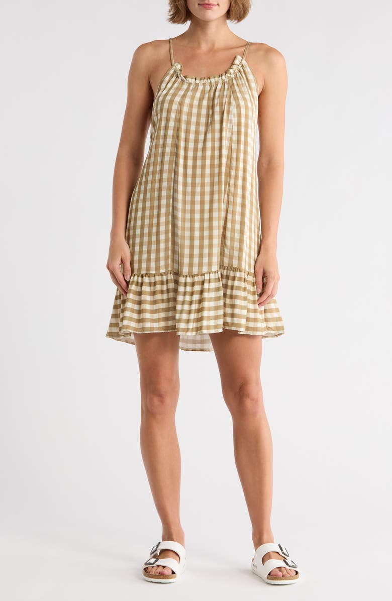 Maaji Magnolia Cover-Up Dress, Main, color, Green