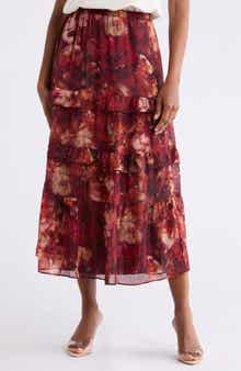 Ruffled Tiered Skirt