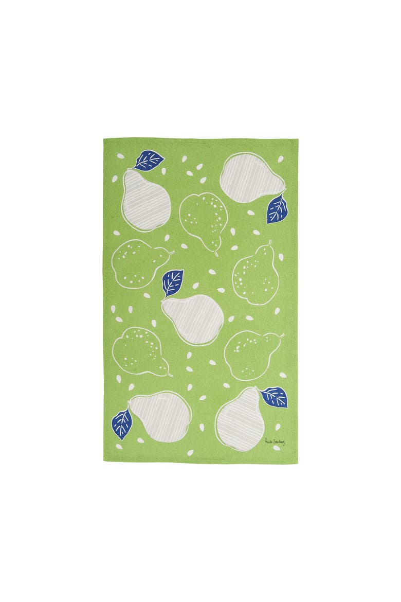 Valentine's Day Pear Stripe Dash Potholder Gift Set, Alternate, color, Blue