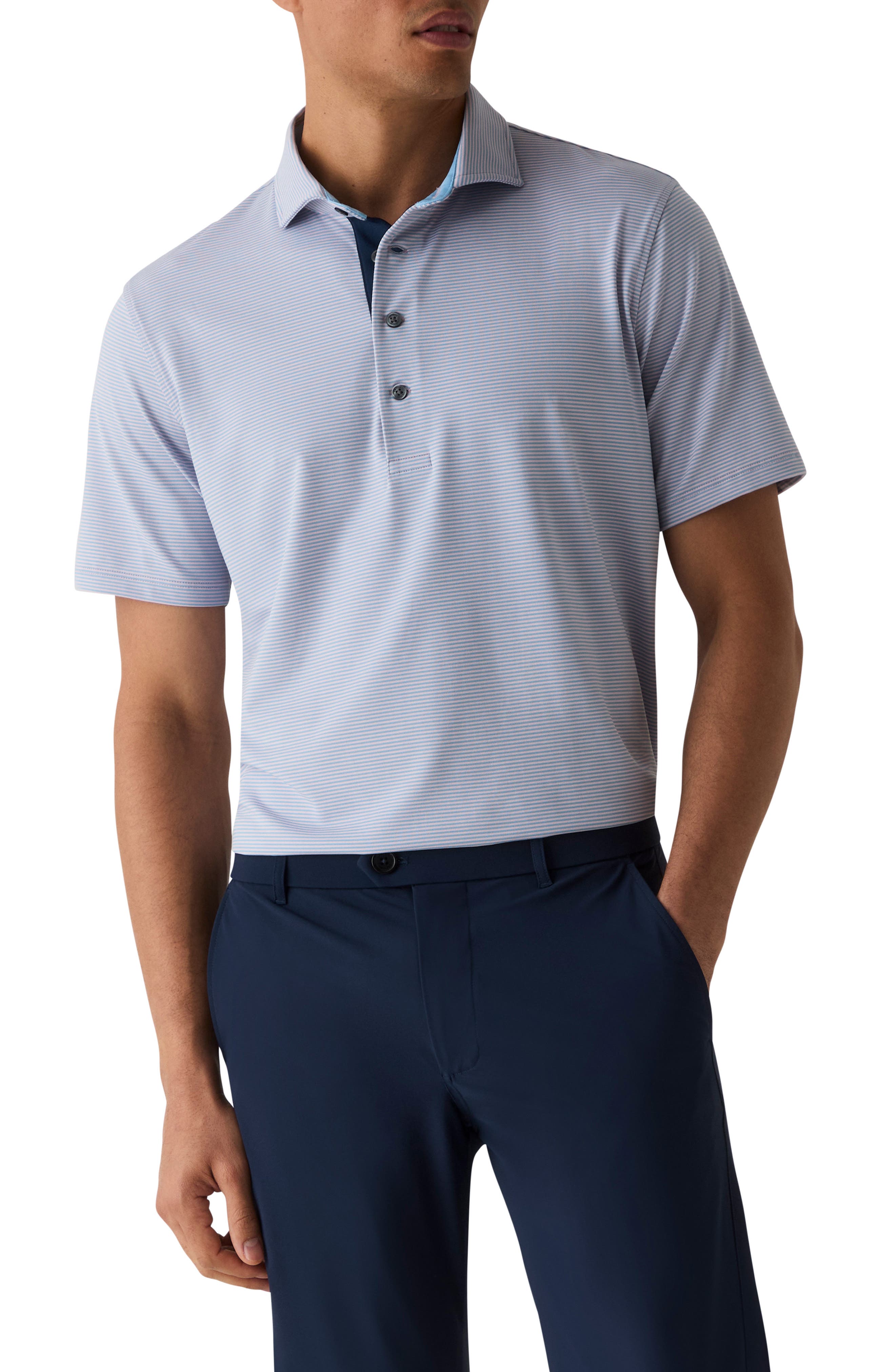Saranac Stripe Polo
