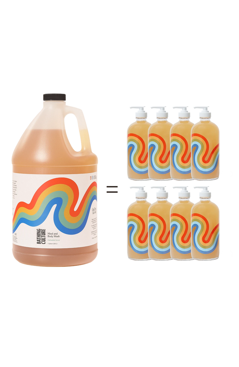 Bathing Culture Mind and Body Wash Refill, Alternate, color, Meadow Vision