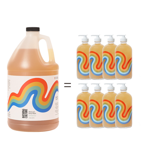 Bathing Culture Mind And Body Wash Refill In Meadow Vision