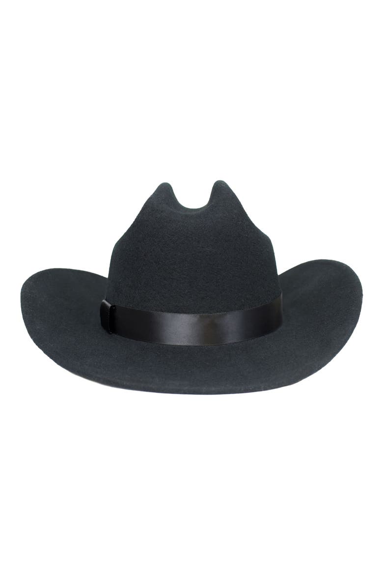 Felt Panama Hat, Main, color, BLACK