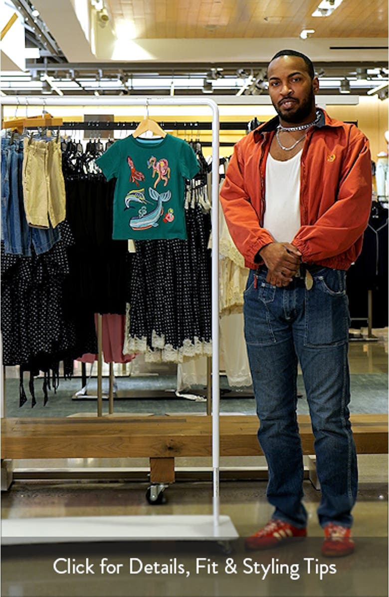 Kids' Sea Creatures Glow in the Dark Superstitch T-Shirt, sales video thumbnail