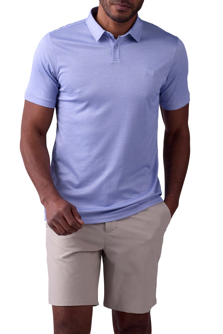 Performance Piqué Polo, Main, color, GLACIER