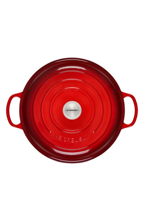 Signature 5-Quart Enameled Cast Iron Braiser