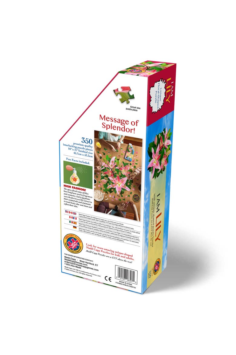 LILY 350 Piece Jigsaw Puzzle, Alternate, color, Multicolored