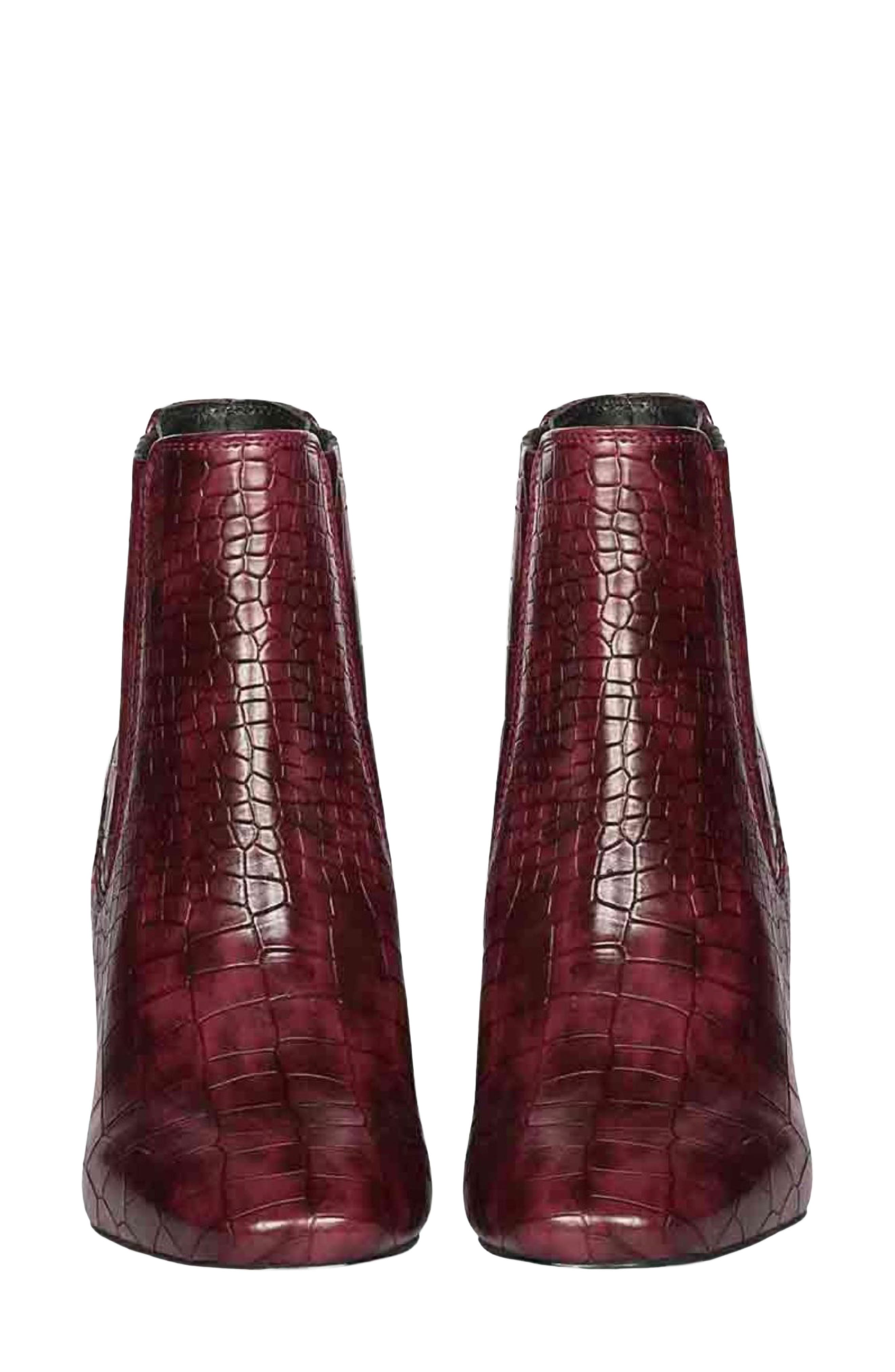 SAINT G Edwina Chelsea Boot, Alternate, color, Burgundy