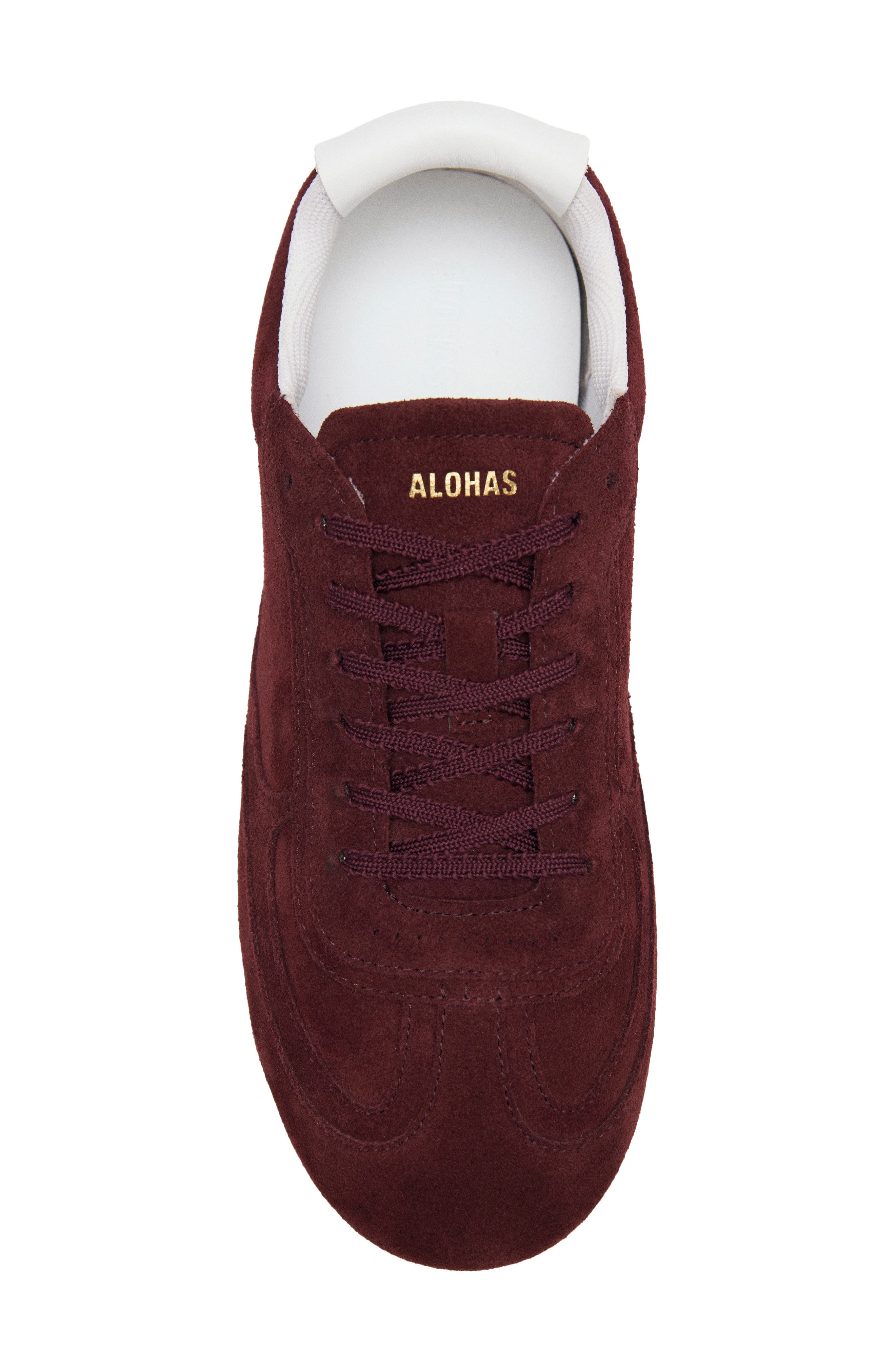 ALOHAS TB.24 Sneaker, Alternate, color, Suede Burgundy