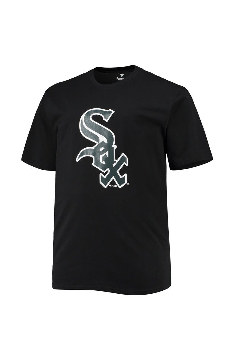 FANATICS Men's Fanatics Branded Tim Anderson Black Chicago White Sox Big & Tall Logo T-Shirt, Alternate, color, 