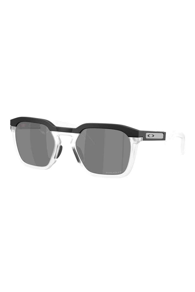 HSTN SQ 54mm Prizm™ Polarized Square Sunglasses, Alternate, color, MATTE BLACK / PRIZM BLACK