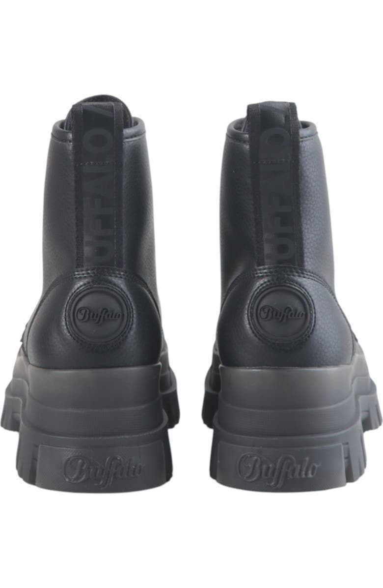 Buffalo Boots Aspha Rld Flat Bootie, Alternate, color, Black