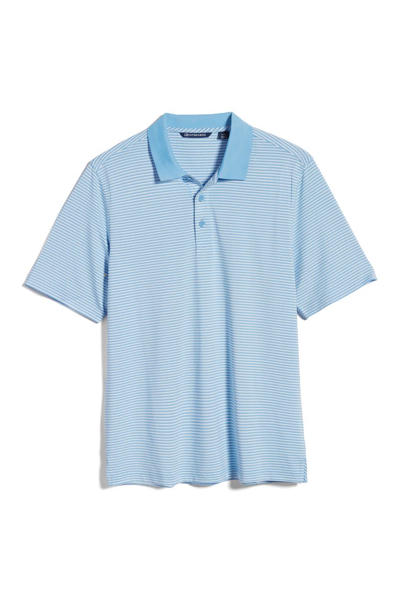 Forge DryTec Stripe Performance Polo, Main, color, ATLAS