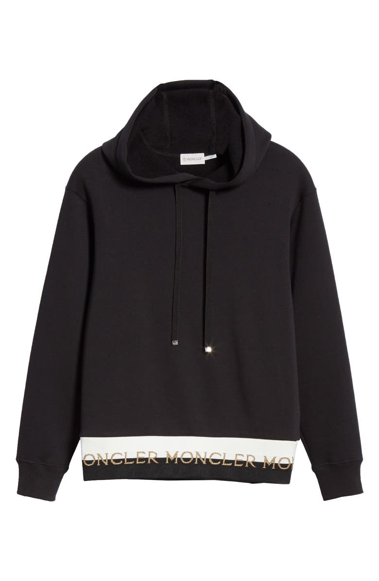 Moncler Logo Hoodie, Alternate, color, 