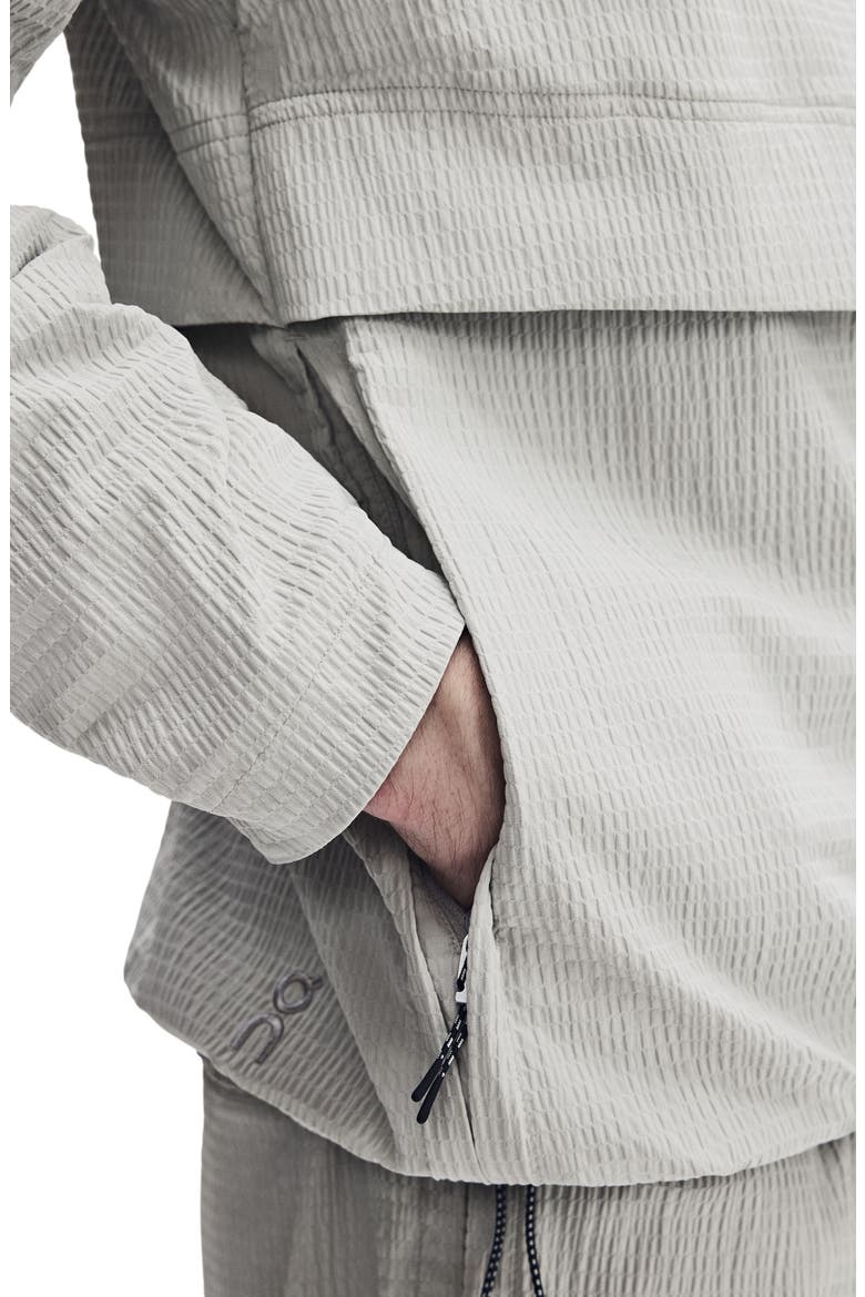 Courtside Half Zip Pullover, Alternate, color, BRUME
