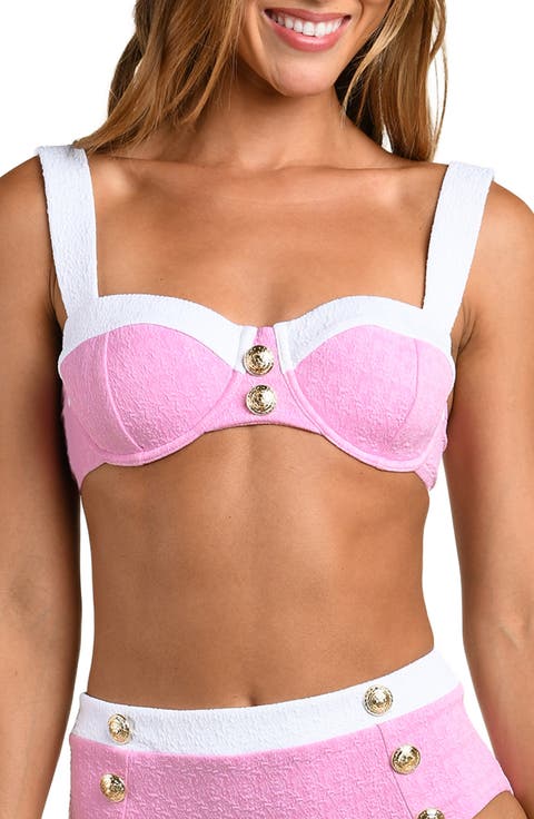 Alexandria Colorblock Bikini Top