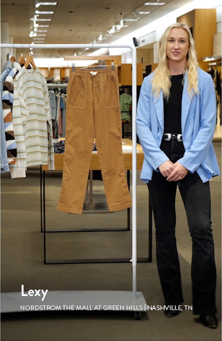Kids' Jetty Stretch Cotton Corduroy Pants, sales video thumbnail