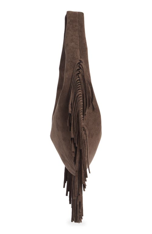 Collection Xiix Fringe Hobo Bag In Brown