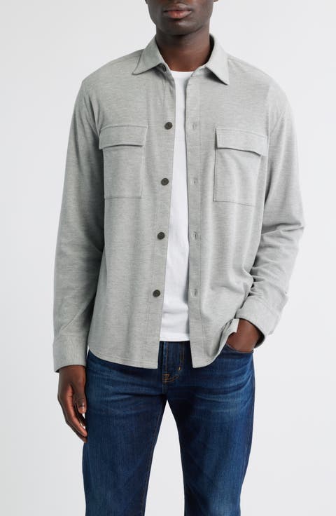 Scuba Knit Overshirt