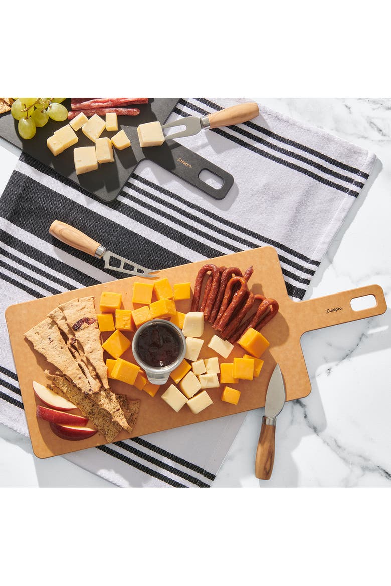 Fiber Wood Paddle Cutting Board, 18-Inch x7.5-Inch, Alternate, color, Natural
