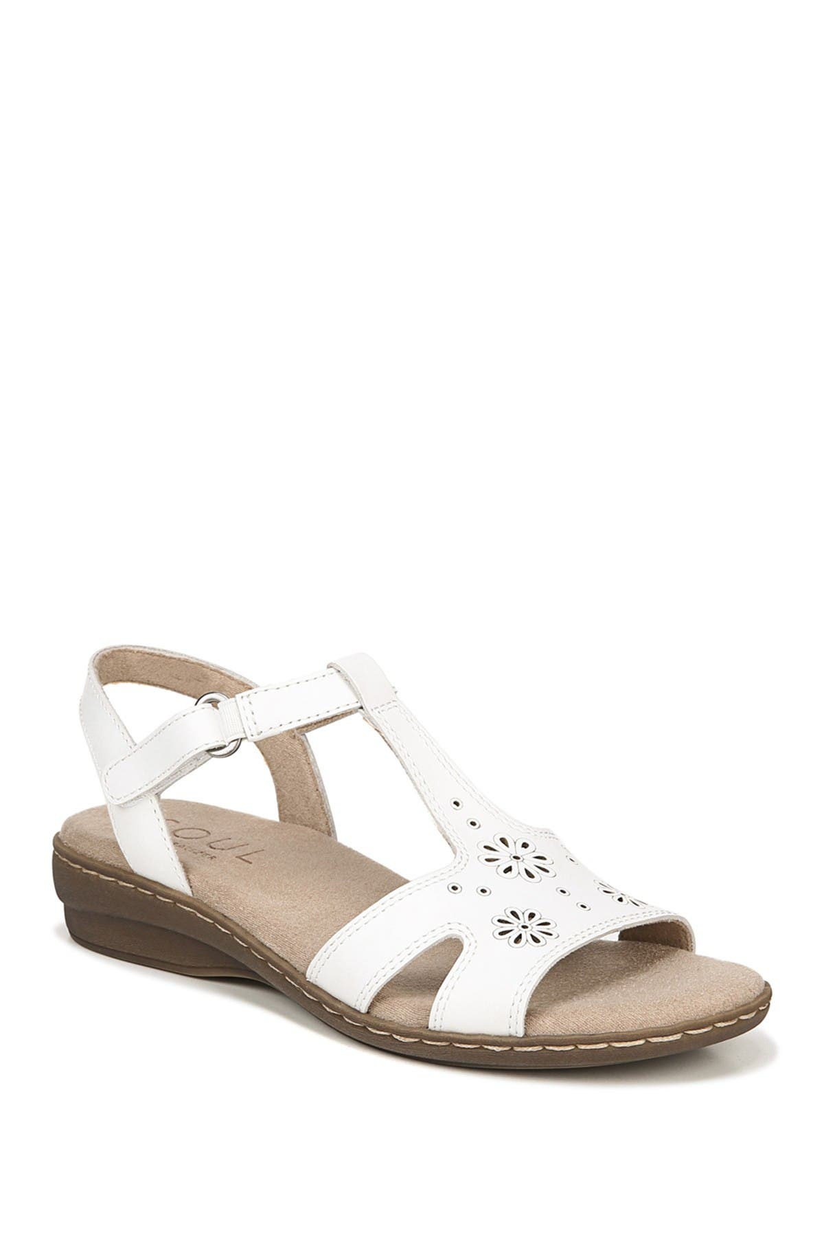 Naturalizer Brio Leather Sandal - Wide Width Available, Main, color, 