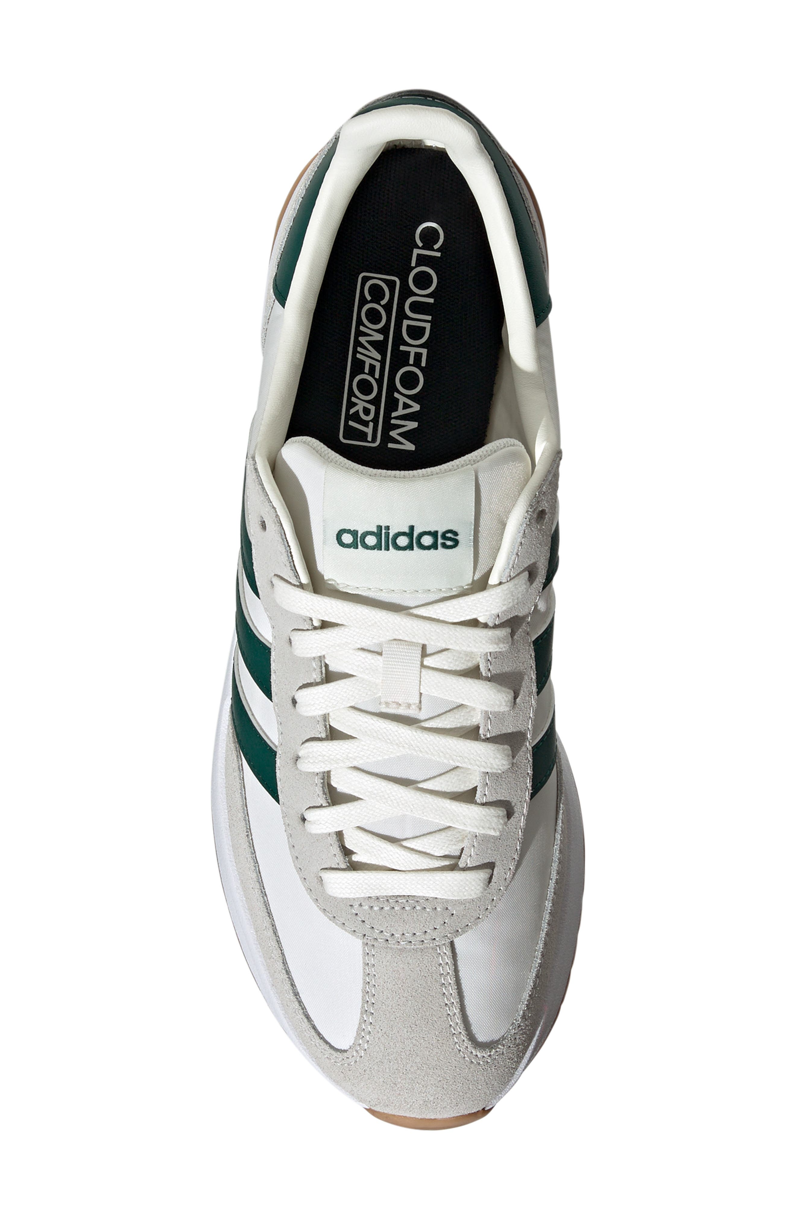 Run '70s Sneaker, Alternate, color, WHITE/ GREEN/ OFF WHITE