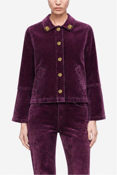 Single Breasted Cotton Jacket