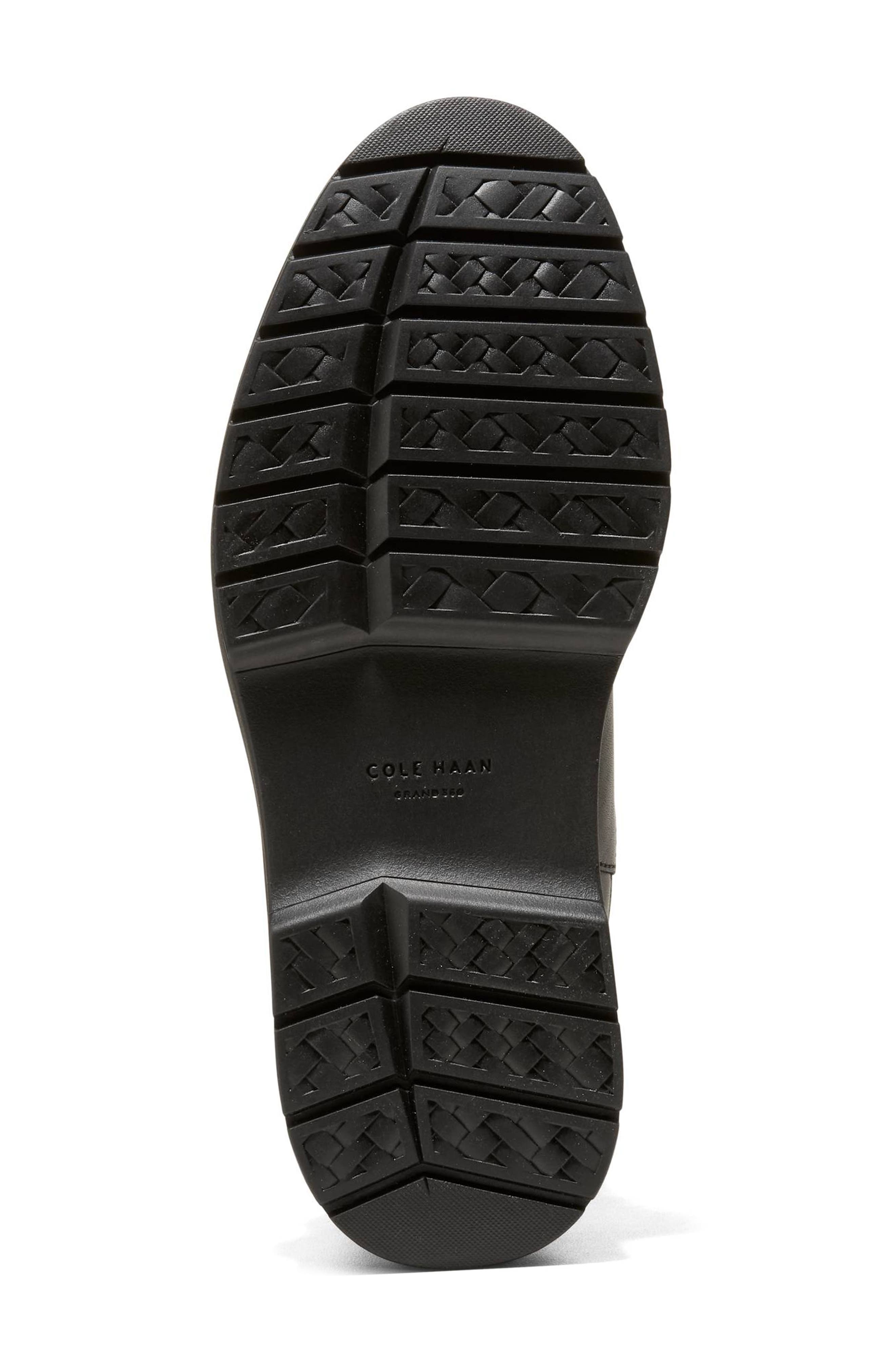 Cole Haan Zerogrand Cityquest Waterproof Wedge Chelsea Boot, Alternate, color, Black/ Black Wp